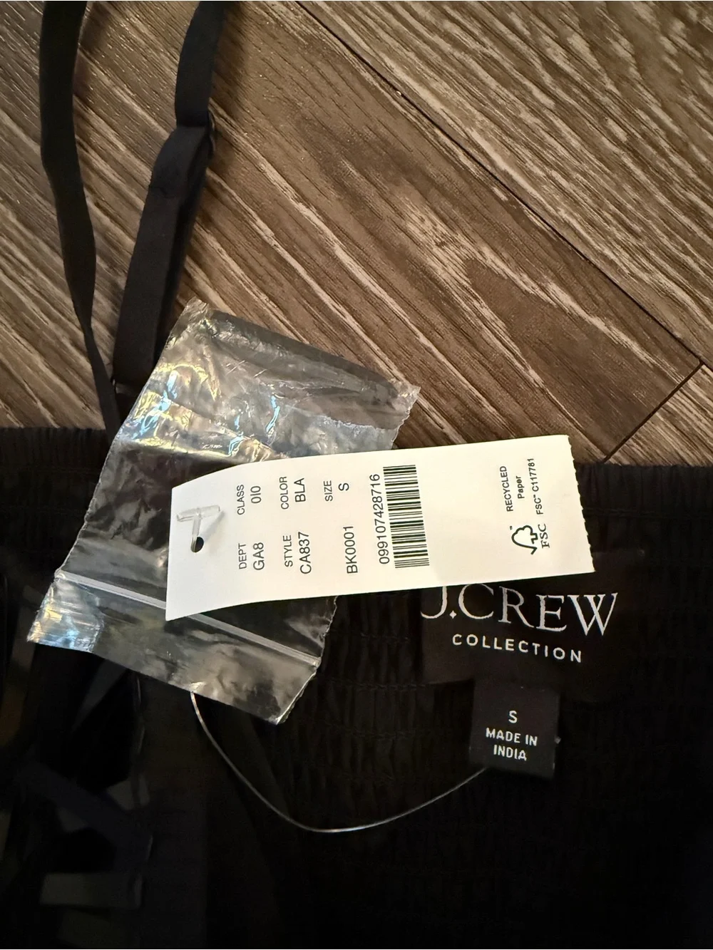 J. Crew Collection sequin bralette New